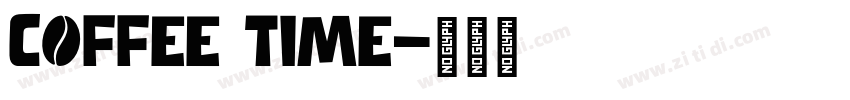 Coffee Time字体转换